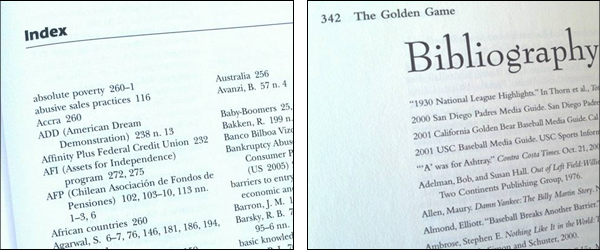 index and biblio