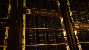 Internet Archive servers in San Francisco, CA