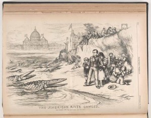 This popular 1871 Thomas Nast cartoon reflects the anti-Catholicism present in the U.S. at the time. Inviting the pope to address Congress would have been unthinkable back in the nineteenth century.